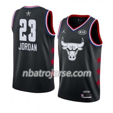 Män Chicago Bulls Tröja Michael Jordan 23 2019 All-Star Jordan Brand Svart Swingman Män Chicago Bulls Tröja Michael Jordan 23 2019 All-Star Jordan Brand Svart Swingman